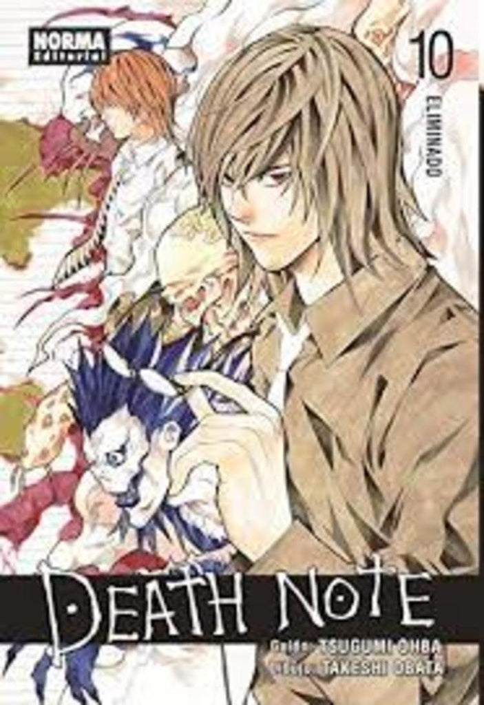 DEATH NOTE 10 (de 13) Eliminado (Tsugumi Ohba y Takeshi Obata) - NORMA EDITORIAL